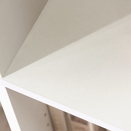 Sauder 415542 Beginnings 5 Bookcase/Book Shelf, L: 24.57 Inch X W: 11.50 Inch X H: 71.18", Soft White thumb #6