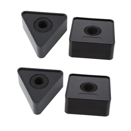 VICASKY 4 Pcs Logotipo Do Microfone Cubo De Bandeira De Microfone Acessórios Para Microfone Logotipo