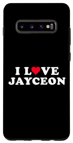 Galaxy S8 I Love Jayceon Matching Girlfriend & Boyfriend Jayceon Name Case
