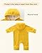 JingleBaBa Unisex Baby Snowsuit Winter Outfits Toddler One Piece Fashion Bodysuit Infant Coat Jumpsuit 0-3 Months