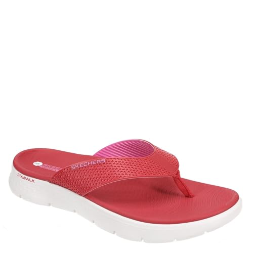 Image of Skechers On The Go Go Walk Flex-Eve Women's Sandal, 11 B(M) US, Red