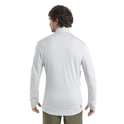 icebreaker Men's Quantum Iii Long Sleeve Wool Athletic Full Zip Sweater2