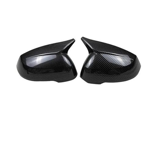 Coques de rétroviseur X1 2023 2024 protection ABS noir carbone anti-rayures pour rétroviseurs