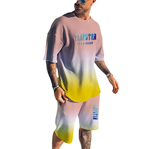Short de plage et t-shirt sport 2 pièces pour vos vacances d'été K-ct884