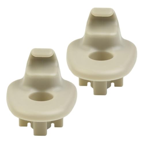 Sostituzione perfetta: queste clip per parasole sono la soluzione perfetta per sostituire clip usurate, danneggiate o rotte nella tua auto. Sono appositamente progettati per adattarsi e funzionare perfettamente con i modelli compatibili, offrendo una vestibilità precisa e sicura.