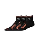 Drymax® Lite Trail Running Speedgoat 1/4 Crew 3-Pack Comfortable Socks for Men and Women Black/Foliage Green/Orange LG (US Men's Shoe 8.5-10.5, Women's Shoe 10-12) One Size