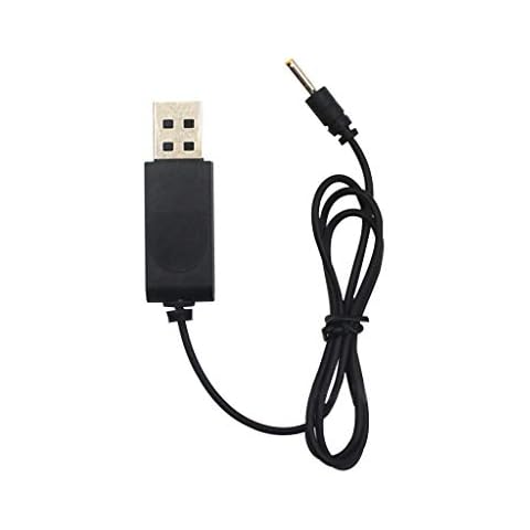 Alecony USB Lipo Battery Charging Cable Compatible with SG800 GPS RC Quadcopter WiFi FPV Drone, 4WD Off Road RC Boat Car Vehicle Charging Cord Charger Adapter Connector Splitter Cable Cover