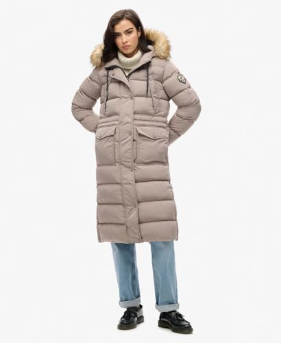 Manteau long en fausse fourrure femme Superdry Everest - vue 3