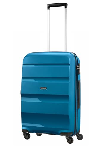 American Tourister Bon Air   Spinner M, maleta, 66 cm, 57.5 L, azul (puerto azul)