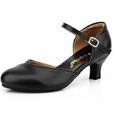 Ankle Strap Heels Ballroom Latin Salsa Dance Pumps...