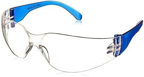 Vista 5 de SAFE HANDLER BISON LIFE - Lentes de seguridad con patillas de color transparente Talla única, para adultos, jóvenes, patillas de color de lente