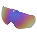 BESSTUUP 3pcs Glasses Replacement Lens Bike Headset Lens Lens