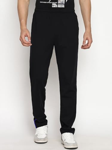 Image of FYLTR Men's Casual Joggers - Elasticated Waist with Drawstring | Solid Color | Trackpants for Men