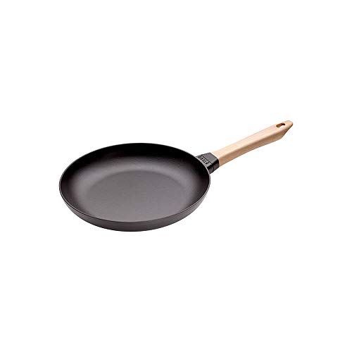 STAUB Sartén con Mango de Madera diam.24 cm Negro