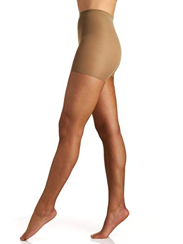 Image of Berkshire - 4415 Solid Pattern Women's Ultra Sheer Control Top Sandalfoot Pantyhose - 15 Denier Nylon and Spandex Tights