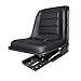 Produktbild KlaraSeats Schleppersitz Traktorsitz KS 44/8 PVC Schwarz Schmalspur 390mm