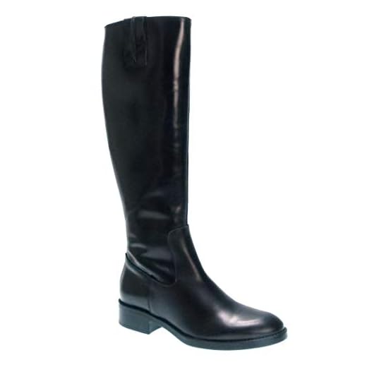 PATRICIA MILLER Botas Altas 1520 para Mujer (40 EU, Negro)