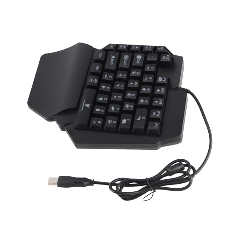 Teclado Gamer LUCKDANOgq7wmi24vd 5.0 RGB miniatura 5