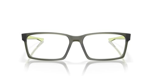 Image of Oakley Mens Ox8060 Overhead Rectangular Prescription Eyewear Frames