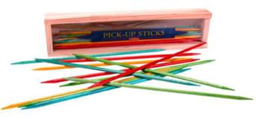 Schylling Toys Wood Pick-up-sticks in Wood Case