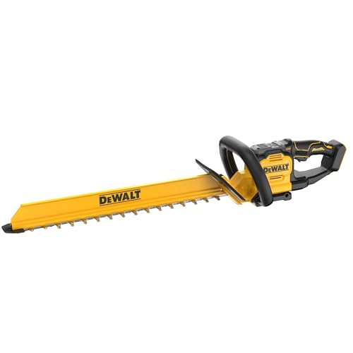 DEWALT 18V XR 60cm bürstenlose Heckenschere mit vollflächiger Klingenhülle DCMHT567N-XJ