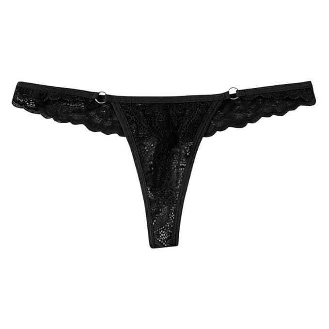 meezx fashion Women's Cotton Blend Thong Underwear, Low Rise, Solid Pattern, Breathable-picture-24