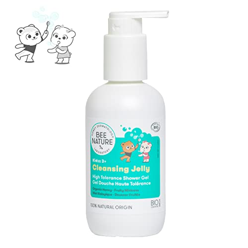 Bee Nature Kids Shower Gel Organic Honey Relieves Rashes Eczema
