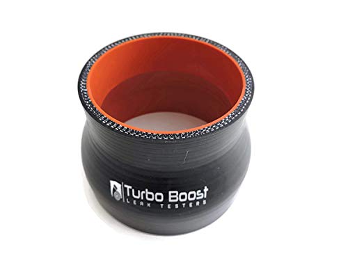 Image of 4 inch inch Turbo Boost Leak Tester - Leak Detector - 6061 Billet Aluminum - 30 PSI - Check Test Intake Charge Pipe Pressure Leaks - Includes Both Tire and 1 /4 inch Air Fititng