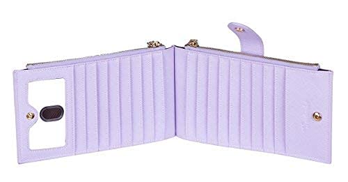 Travelambo Womens Multi Card Case Wallet & Front Pocket Minimalist Leather Slim Wallet #TOP2