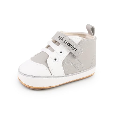 Baby Boys Girls Shoes Infant Sneakers First Walking Shoes Boys Girls Infant Sneakers Crib Shoes Breathable Lightweight Slip On Shoes