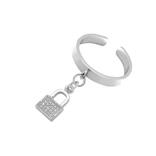 Image of Spinningdaisy Dangling Mighty Tiny Charm Adjustable Ring