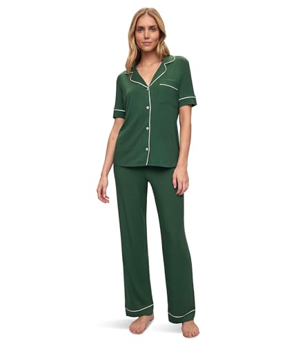 Image of Eberjey Gisele Short Sleeve Pant PJ Set
