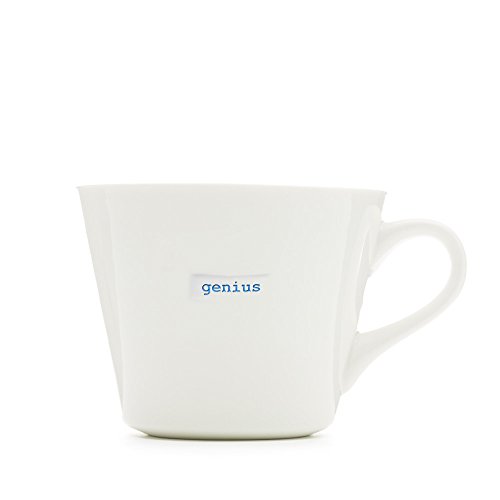 Taza de porcelana blanca Keith Brymer Jones 350 ml miniatura 1