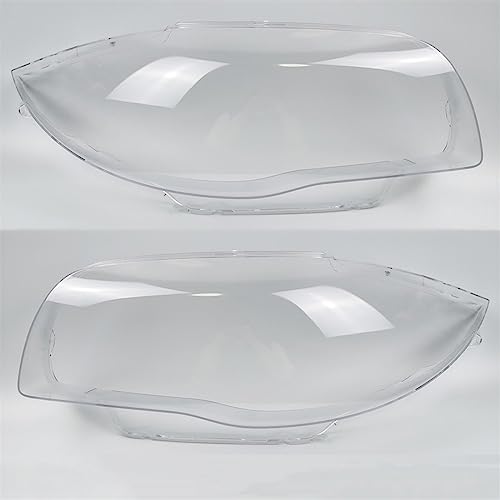 Paire de caches de phare transparent pour BMW Série 1 E81 E87 roulez en toute sécurité