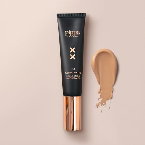 Fond de teint Pippa of London 233 correcteur anti-imperfections longue tenue pour peaux mates