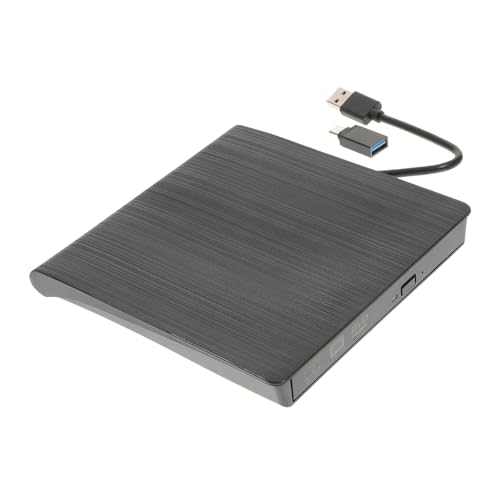 Lecteur graveur DVD CD externe USB pour PC portable noir de bureau