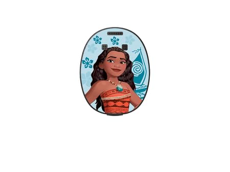 SmartEAR – Universal SmartEar Skins for Audio Processors – Licensed Disney Sticker Designs – Universal Fit – Easy Application - Disney Vaiana/Moana - Med-el Rondo 3