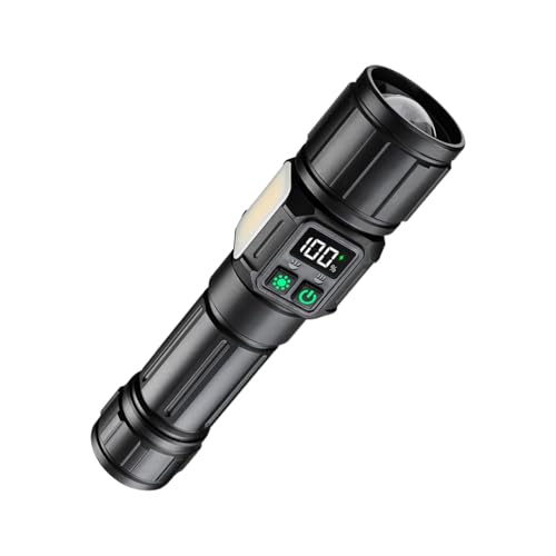 Lampe de poche LED rechargeable haute luminosité étanche pour camping et outdoor
