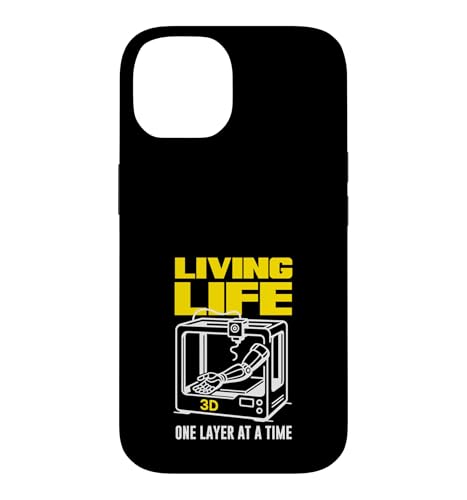 Living Life 3D One Layer At A Time �v�����g �X�}�z�P�[�X iPhone 14 �p