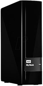 WD 4TB My Book Desktop externe Festplatte, Hardware Verschlüsselung, Backup Software (8, 9 cm (3, 5 Zoll), 5400rpm, 64 MB, SATA, USB 3.0), WDBFJK0040HBK-EESN