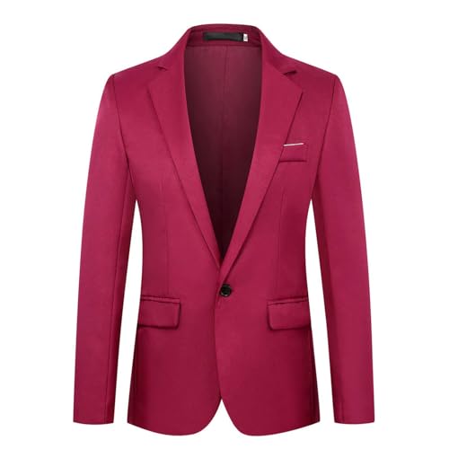 3 Pack Men's Blazers Suit Jacket Business Dressy One Button Pockets Slim Fit Suit Coat Wedding Outfits Jacket2