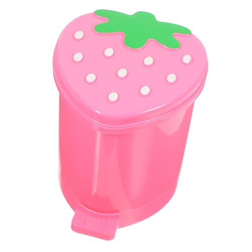 KOMBIUDA Garbage Holder Small Trash Bin Trash Bin for Car Desk Small Garbage Can Lid