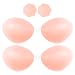 Defang Silicone Strapless Self Adhesive Reusable Invisible Push-up Bra Sexy Nubra for Women Pack of 2 (C)