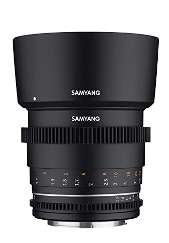Samyang 85 mm T1.5 VDSLR MK2 Canon