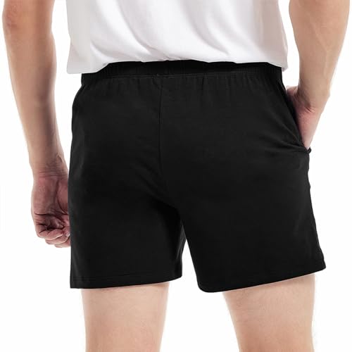 Image of AIMPACT Men's 4 inch Inseam Sleep & Lounge Pajama Shorts with Pockets