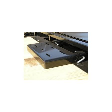 Heavy Duty Removable Winch Mount Plate with Bolt-ON OR Weld-ON RECIEVER Plate-Painted