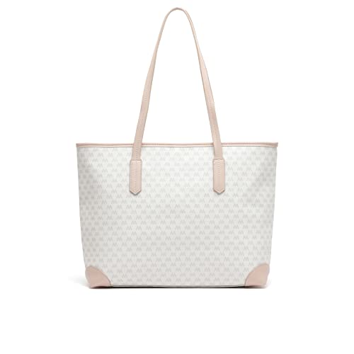 MISAKO Monogram bolso shopper grande con estampado monogram Mujer - Monogram Rosa 30 X 36 X 14 cm