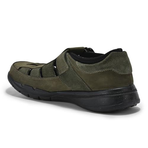 Image of Woodland Men's Leather Sandal