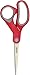 Scotch Multi-Purpose Stainless Steel All-Purpose 2 Pairs of Scissors, 8 Inches, Red & Gray, Great for home, school and office