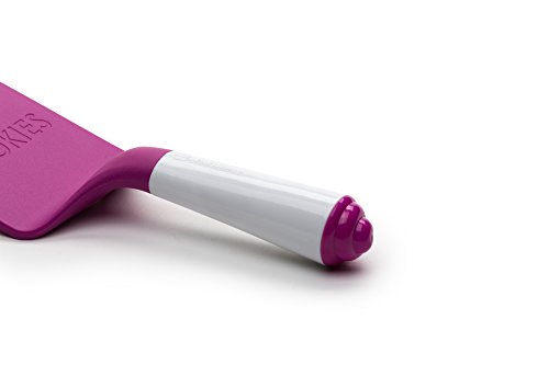 Bakelicious Nylon Cookie Spatula, Purple, 2.38 X 7.5 X 1.5 Inches #TOP3